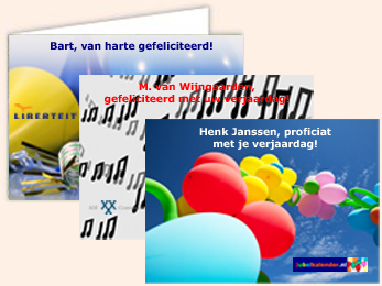 Automatische fotokaarten felicitatie service Automatische fotokaarten felicitatie service