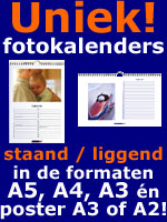 Fotokalenders staand of liggend in formaten A5 A4 A3 poster A3 of A2 Fotokalenders staand of liggend in formaten A5 A4 A3 poster A3 of A2